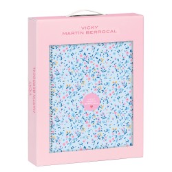 Set Regalo Vicky Martín Berrocal Paraíso Azzurro Rosa 2 Pezzi