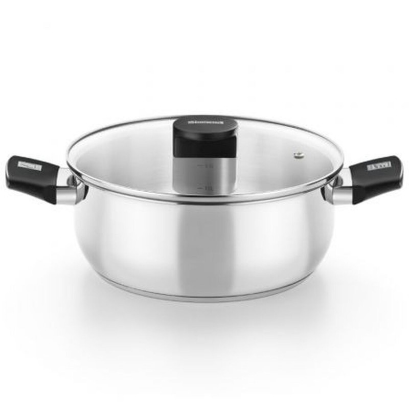 Casseruola con coperchio Monix M240316 Acciaio