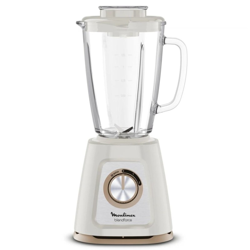 Frullatore Moulinex LM430A10 Acciaio 800 W 1,75 L Frullatore Moulinex LM430A10 Acciaio 800 W 1,75 L