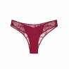 Slip Black Limba Caudel  Rosso Granato