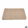Tappeto da bagno Berilo AR1910106 Beige PVC 0,03 x 50 x 50 cm (6 Unità)