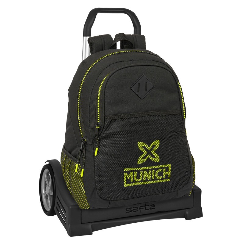 Trolley per la Scuola Munich Beat Nero 32 x 44 x 16 cm Trolley per la Scuola Munich Beat Nero 32 x 44 x 16 cm