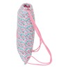 Zainetto con Cordini Moos Flores Multicolore 35 x 40 x 1 cm