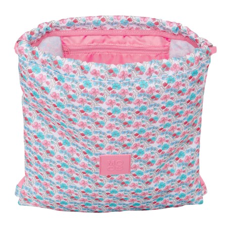 Zainetto con Cordini Moos Flores Multicolore 35 x 40 x 1 cm