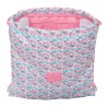 Zainetto con Cordini Moos Flores Multicolore 35 x 40 x 1 cm