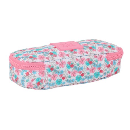 Astuccio Scuola Moos Flores Multicolore 22 x 5 x 8 cm