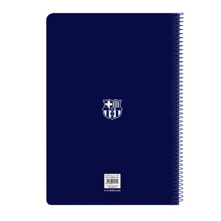 Agenda F.C. Barcelona 24/25 Rosso Granato Blu Marino A4 80 Pagine