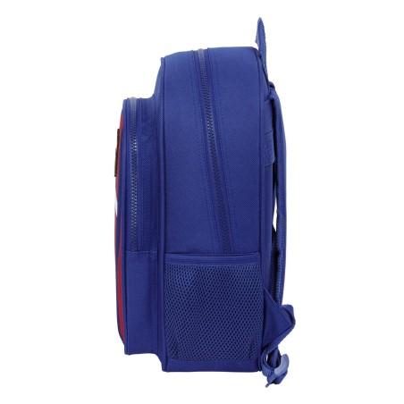 Zaino Scuola F.C. Barcelona 24/25 Rosso Granato Blu Marino 27 x 33 x 10 cm