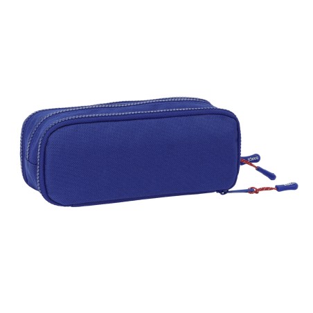 Portaoggetti Triplo F.C. Barcelona 24/25 Rosso Granato Blu Marino 21 x 8 x 8 cm