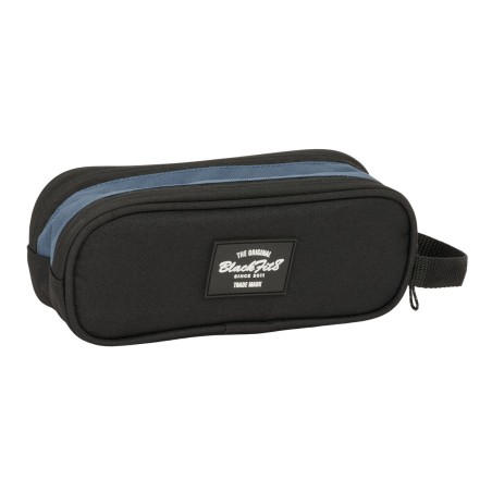 Necessaire BlackFit8 California Azzurro Nero 21 x 8 x 6 cm