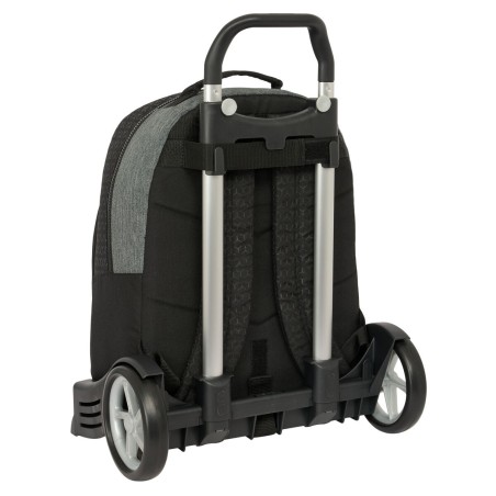 Trolley per la Scuola BlackFit8 Old school Nero Grigio 32 x 42 x 15 cm