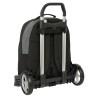 Trolley per la Scuola BlackFit8 Old school Nero Grigio 32 x 42 x 15 cm
