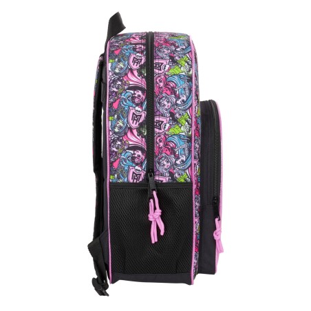 Zaino Scuola Monster High Drama Multicolore 33 x 42 x 14 cm