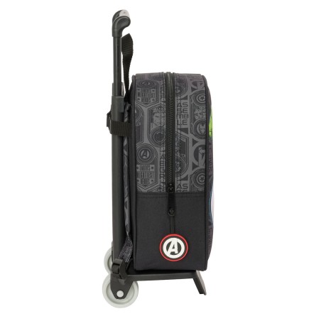 Trolley per la Scuola The Avengers Vendetta Nero 22 x 27 x 10 cm