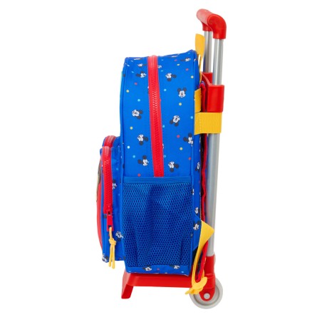 Trolley per la Scuola Mickey Mouse Clubhouse Good day Azzurro 28 x 34 x 10 cm