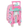 Trolley per la Scuola SuperKitties Rosa Turchese 22 x 27 x 10 cm