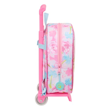 Trolley per la Scuola Barbie Painterly Rosa Blu cielo 22 x 27 x 10 cm