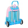 Trolley per la Scuola Benetton Unique Rosa Turchese 30 x 46 x 14 cm