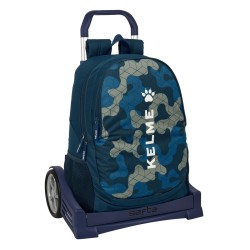 Trolley per la Scuola Kelme Epic Blu Marino 32 x 44 x 16 cm