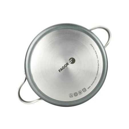 Casseruola Fagor Grigio Ø 24 cm Alluminio Forgiato