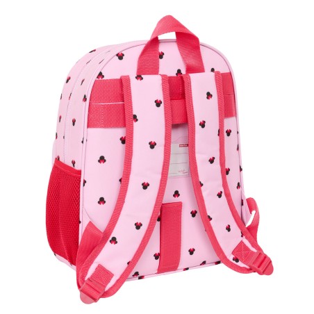 Zaino Scuola Minnie Mouse Naive Rosa 28 x 34 x 10 cm
