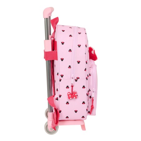 Trolley per la Scuola Minnie Mouse Naive Rosa 28 x 34 x 10 cm