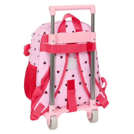 Trolley per la Scuola Minnie Mouse Naive Rosa 28 x 34 x 10 cm