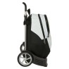 Trolley per la Scuola Real Madrid C.F. 24/25 Bianco Grigio 32 x 44 x 16 cm