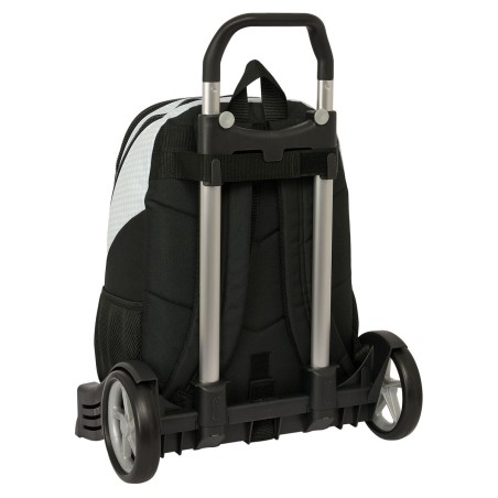 Trolley per la Scuola Real Madrid C.F. 24/25 Bianco Grigio 32 x 44 x 16 cm
