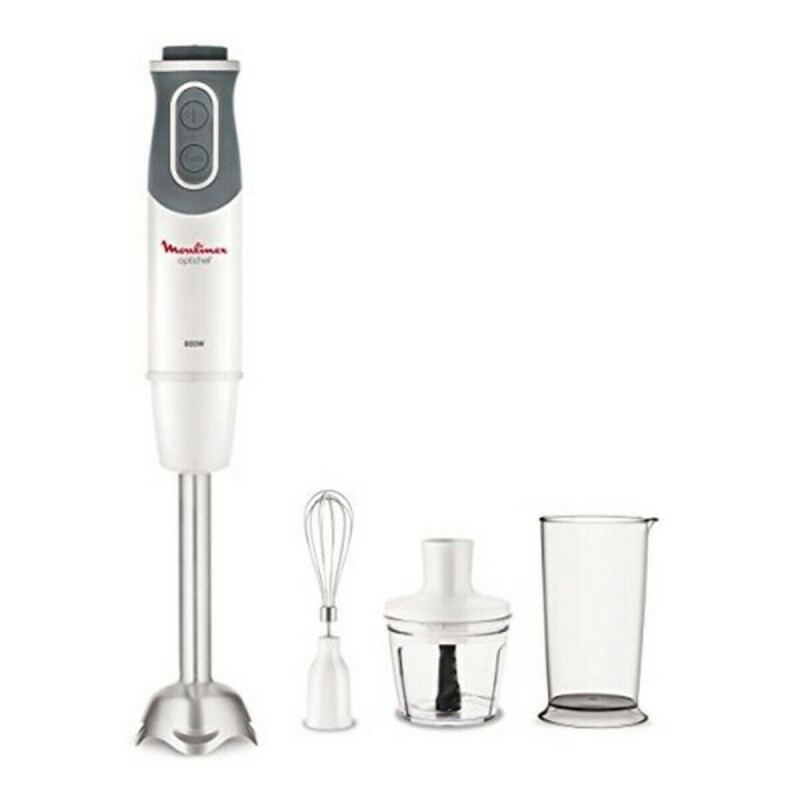 Frullatore ad Immersione Moulinex DD642110 800W Bianco Frullatore ad Immersione Moulinex DD642110 800W Bianco