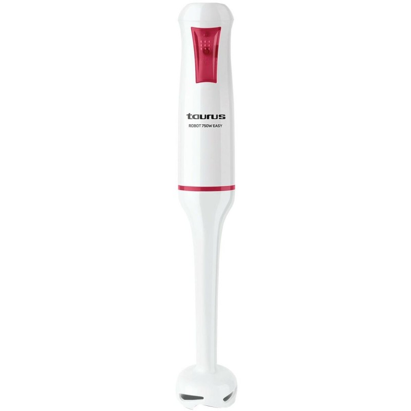Frullatore ad Immersione Taurus 750EASY Bianco Rosso 750 W Frullatore ad Immersione Taurus 750EASY Bianco Rosso 750 W