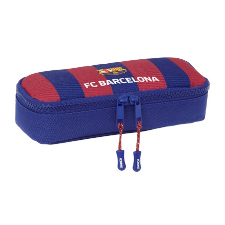 Necessaire F.C. Barcelona 24/25 Rosso Granato Blu Marino 22 x 5 x 8 cm