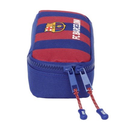 Necessaire F.C. Barcelona 24/25 Rosso Granato Blu Marino 22 x 5 x 8 cm
