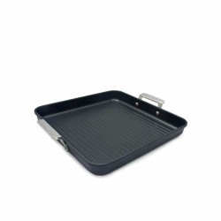 Griglia Valira 4652/25 28 x 28 cm 25 x 28 cm Nero Metallo Alluminio Ø 28 cm