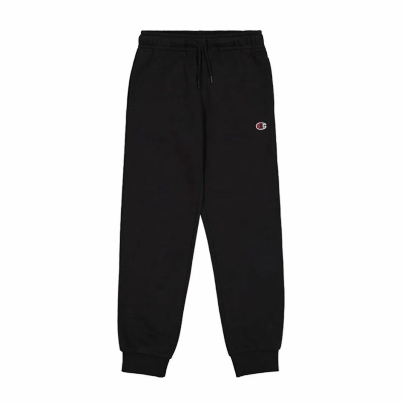 Pantalone di Tuta per Adulti Champion  Rib Cuff Nero Uomo