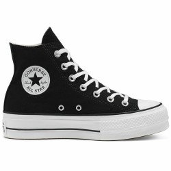 Scarpe da Tennis Casual Donna Converse Chuck Taylor All Star Platform Nero