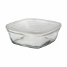 Porta Pranzo Quadrato con Coperchio Duralex FreshBox 1,15 L 17 x 17 x 7 cm (8 Unità)  
