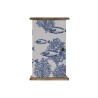 Armadietto portachiavi Home ESPRIT Azzurro Bianco Naturale 18 x 7,5 x 28 cm