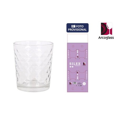 Bicchiere di acqua La Mediterránea Silex diamants 4 Pezzi (6 Unità)