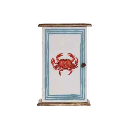 Armadietto portachiavi Home ESPRIT Multicolore 18 x 7,5 x 28 cm