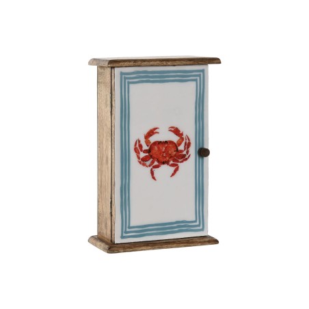 Armadietto portachiavi Home ESPRIT Multicolore 18 x 7,5 x 28 cm