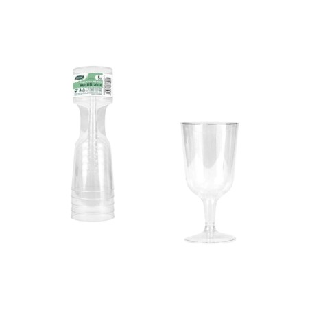 Calice per vino Algon 200 ml 5 Pezzi (24 Unità)