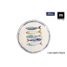 Piatto da Dolce La Mediterránea Peixe Ø 20 cm (12 Unità)