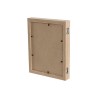Cornice Portafoto Home ESPRIT Cristallo Legno MDF 36 x 3 x 23 cm (2 Unità)