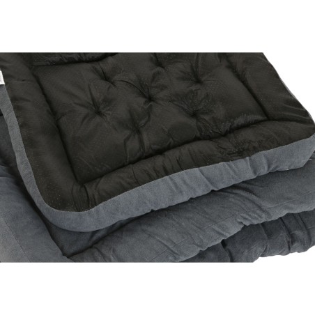 Letto per animali domestici Home ESPRIT Beige Grigio Crema Grigio scuro 72 X 60 X 9 CM 2 Unità