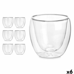 Bicchiere di acqua Vivalto OCT-DG2319 Trasparente Vetro Borosilicato 100 ml (6 Unità)