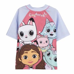 Maglia a Maniche Corte per Bambini Gabby's Dollhouse Multicolore