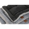 Letto per animali domestici Home ESPRIT Azzurro Grigio Grigio chiaro 85 X 70 X 8 CM 2 Unità