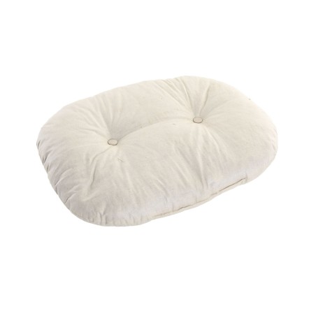 Letto per animali domestici Home ESPRIT Bianco Naturale Fibra naturale 55 X 45 X 18 CM