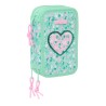 Necessaire Safta Cuore Menta 12,5 x 19,5 x 5,5 cm 37 Pezzi
